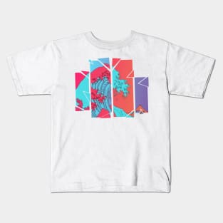 The Great Wave off Kanagawa Kids T-Shirt